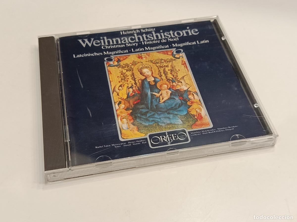 CDs de m&uacute;sica: HEINRICH SCHUTZ - WEIHNACHTSHISTORIE & MAGNIFICAT ANIMA MEA DOMINUM - ORFEO CD C 002 811 A - NUEVO