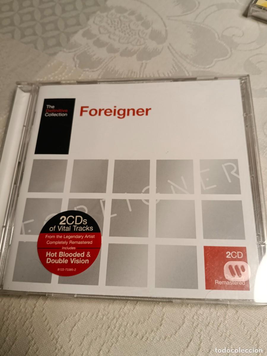 CDs de m&uacute;sica: RAR 2 CD'S. FOREIGNER. THE DEFINITIVE COLLECTION.