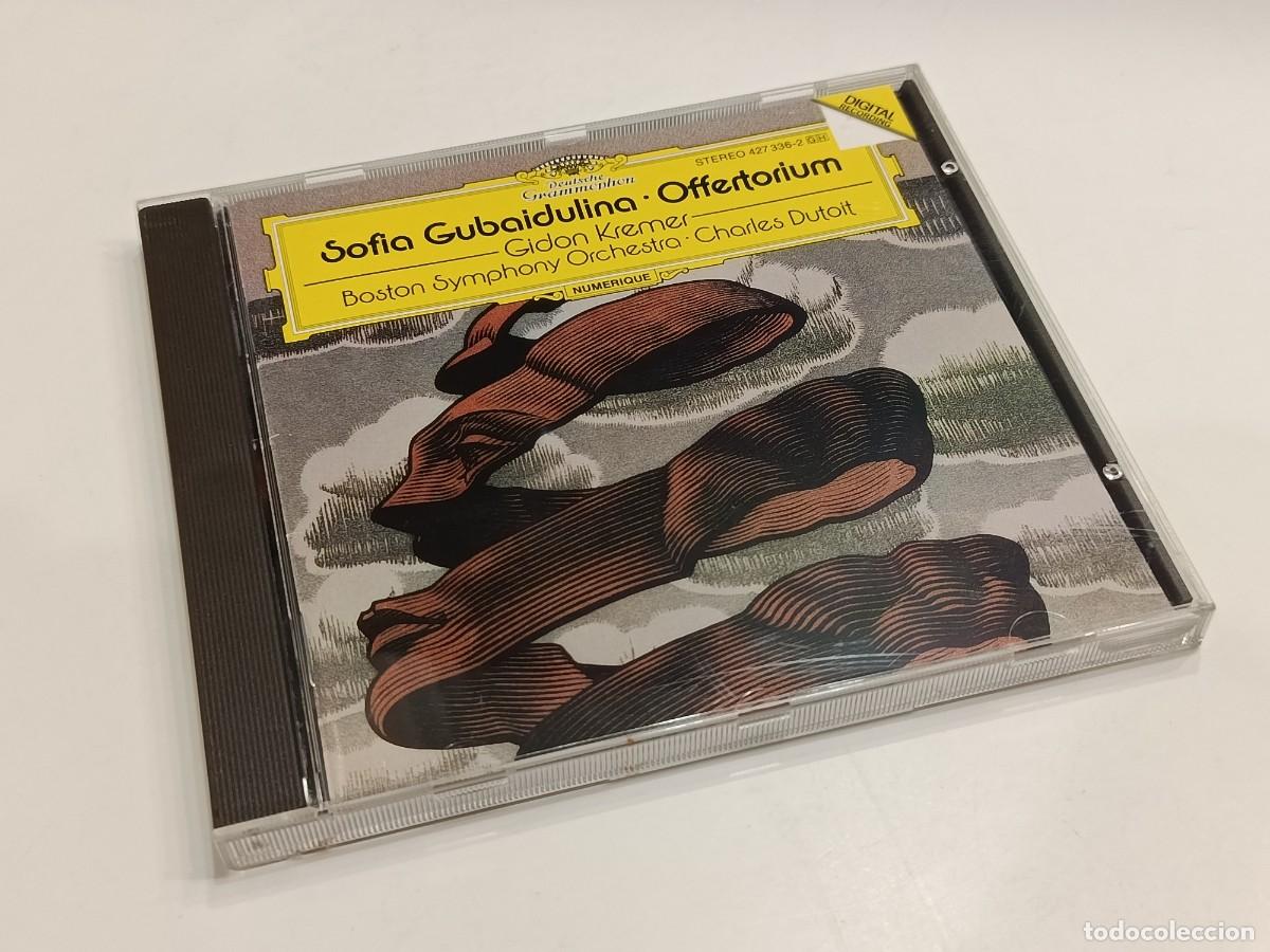 Musik-CDs: SOFIA GUBAIDULINA - OFFERTORIUM & HOMMAGE - GIDON KREMER - DUTOIT - DEUTSCHE GRAMMOPHON CD 427 336-2