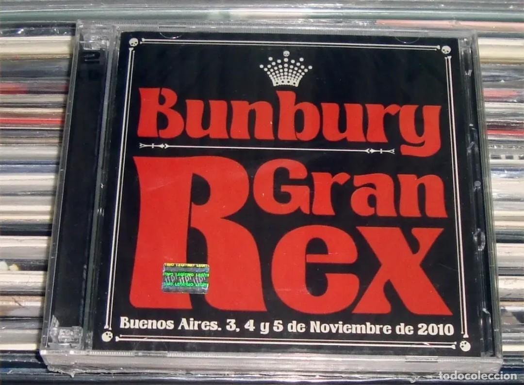 CDs de m&uacute;sica: Bunbury Gran Rex Buenos Aires 2010 Doble Cd Sellado
