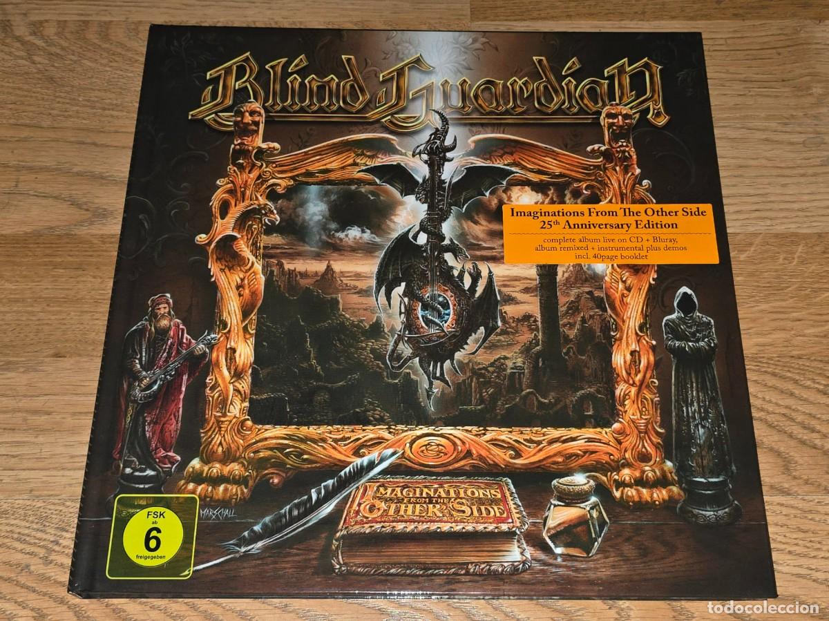 CDs de m&uacute;sica: BLIND GUARDIAN &lrm;3 CD/Blu Ray/Book Imaginations From..Earbook 2020 *NUEVO* Avantasia-Iron Maiden
