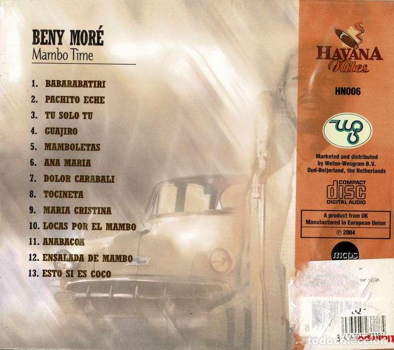 CDs de m&uacute;sica: Beny Mor&eacute; - Mambo Time. CD (precintado) - Foto 2