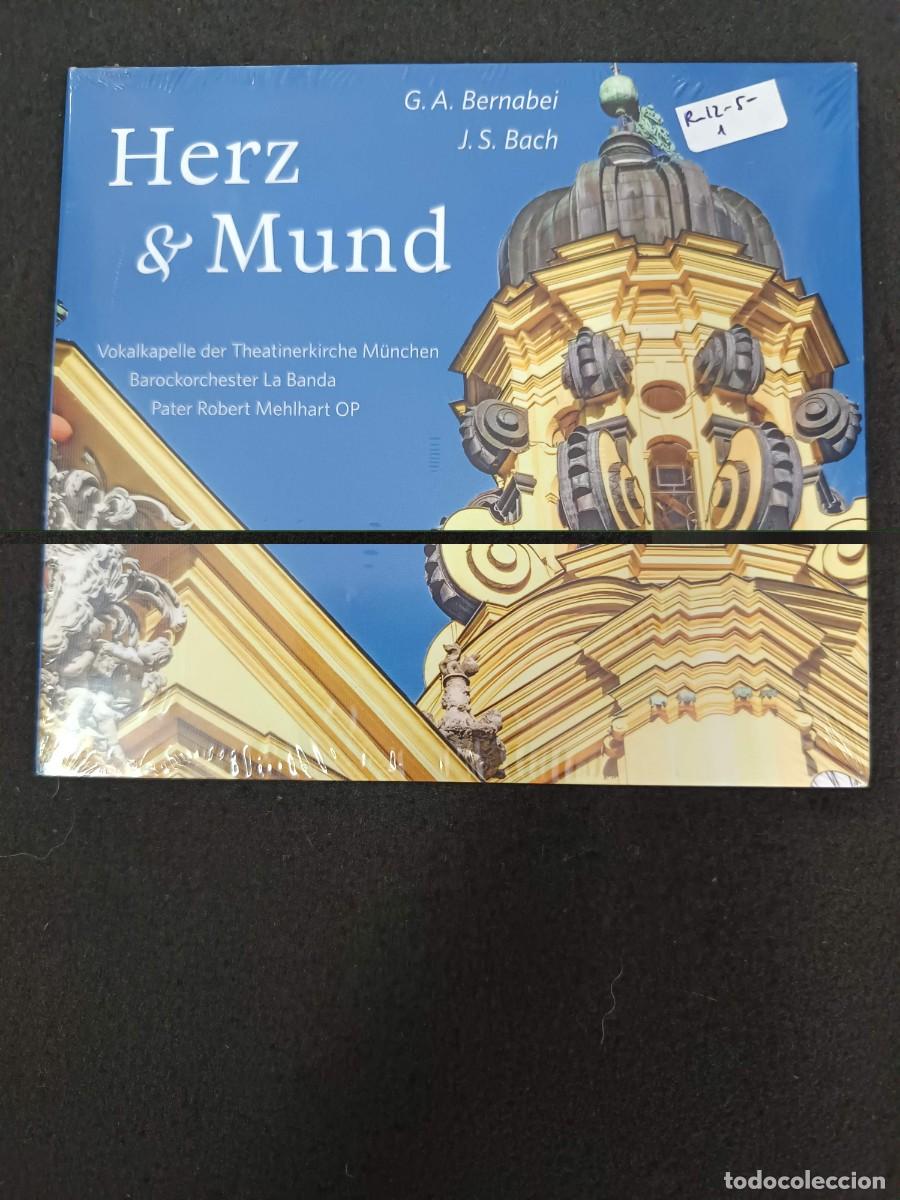 CD di Musica: Herz & Mund; G. A. Bernabei; J. S. Bach. (compositores)