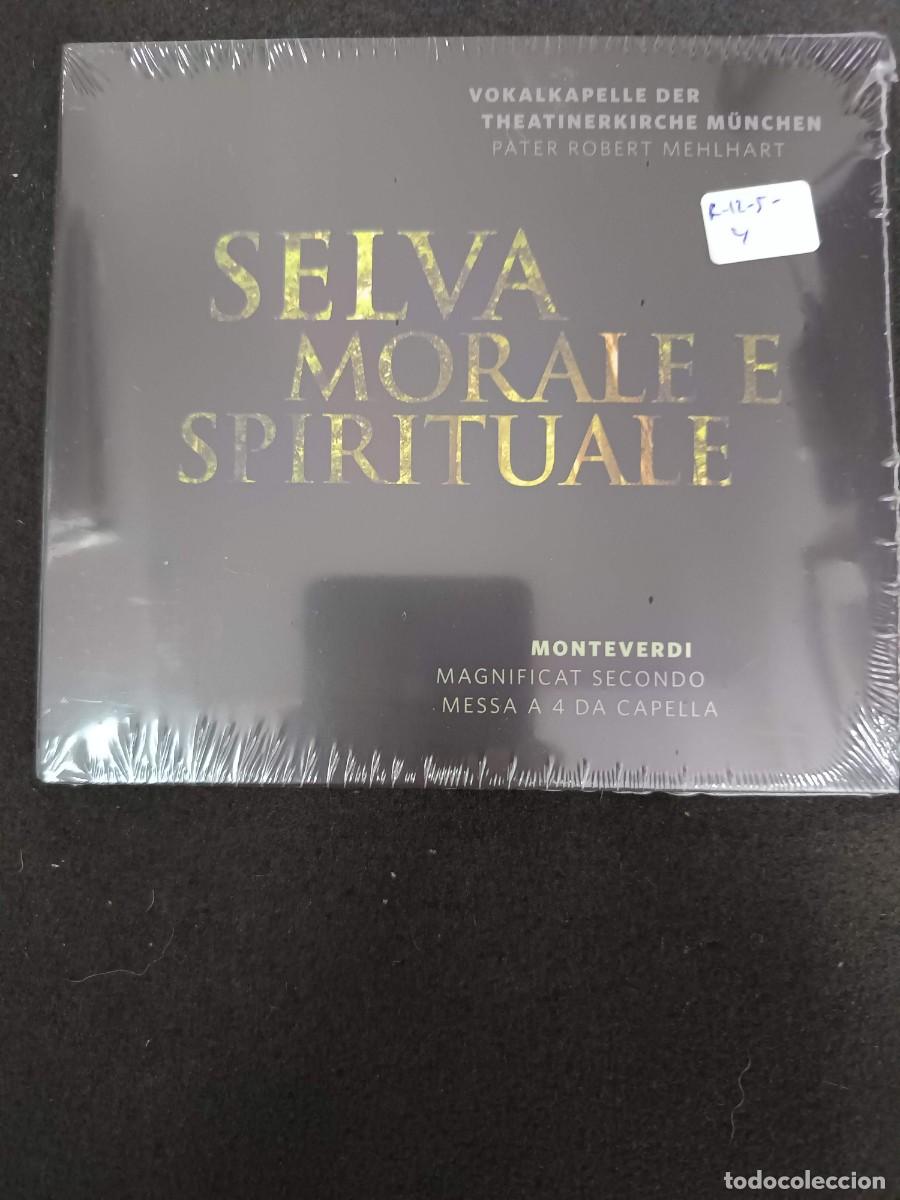 CDs de m&uacute;sica: MONTEVERDI. SELVA MORALE E SPIRITUALE. MAGNIFICAT SECONDO. MESSA A 4 DA CAPELLA