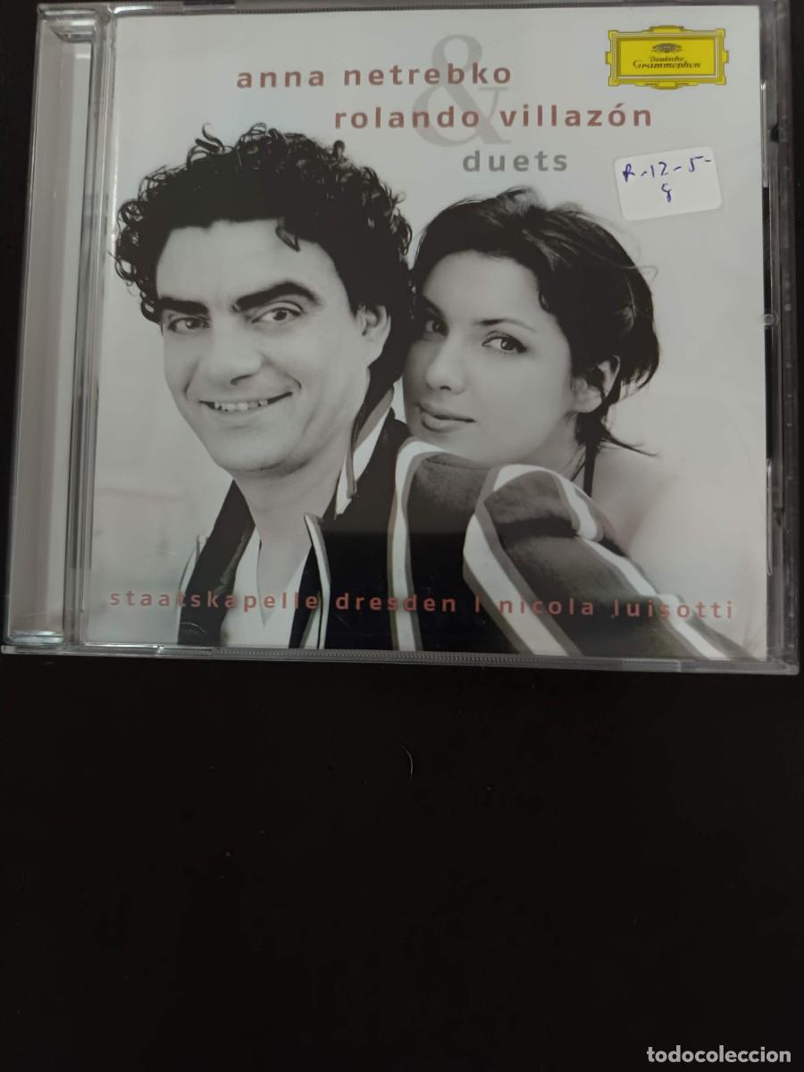 CDs de m&uacute;sica: ANNA NETREBKO. ROLANDO VILLAZ&Oacute;N. DUETS. DIR: NICOLA LUISOTTI. STAATSKAPELLE DRESDEN