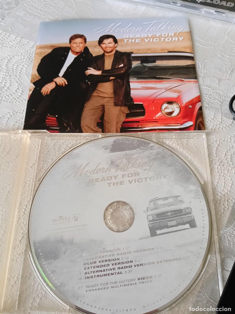 CDs de m&uacute;sica: RAR MAXI CD. MODERN TALKING. READY FOR THE VICTORY. 7 TRACKS
