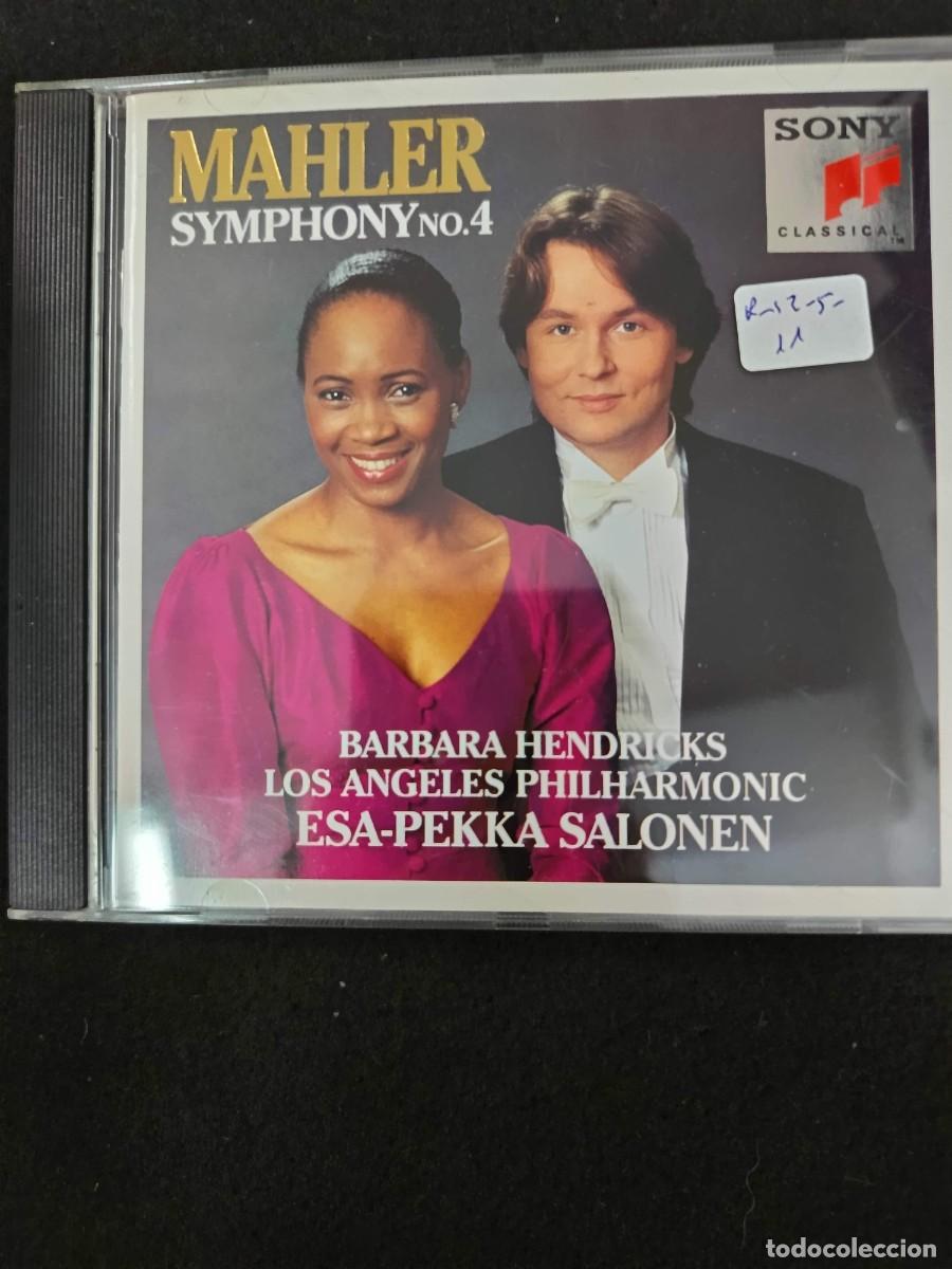 CDs de m&uacute;sica: MAHLER. SYMPHONY N&ordm; 4. DIR: ESA-PEKKA SALONEN. INT&Eacute;RP: BARBARA HENDRICKS.