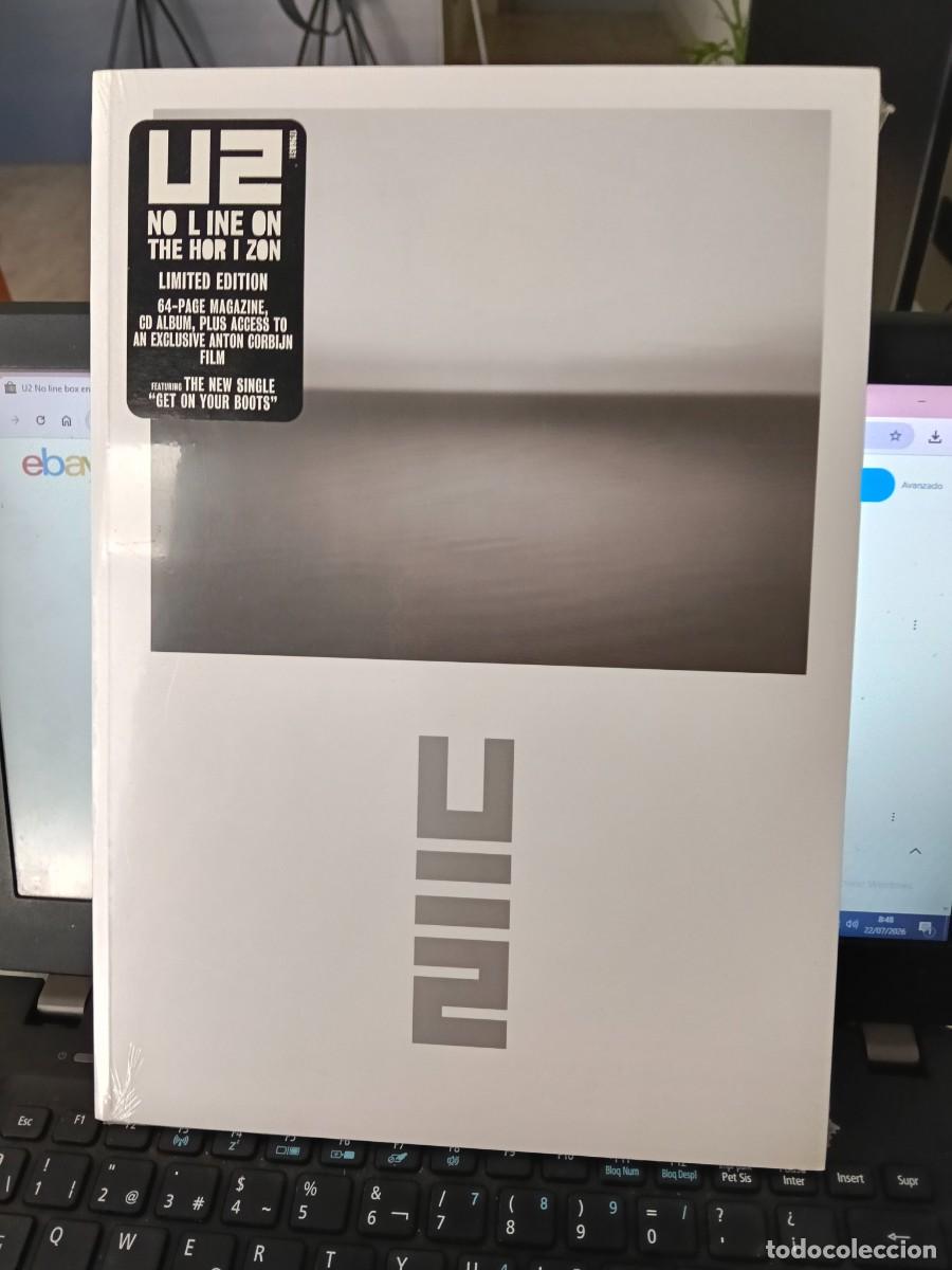 CDs de m&uacute;sica: RAR BOX. U2. NO LINE ON THE HORIZON. LIMITED EDITION. MAGAZINE & CD. SEALED. MINT