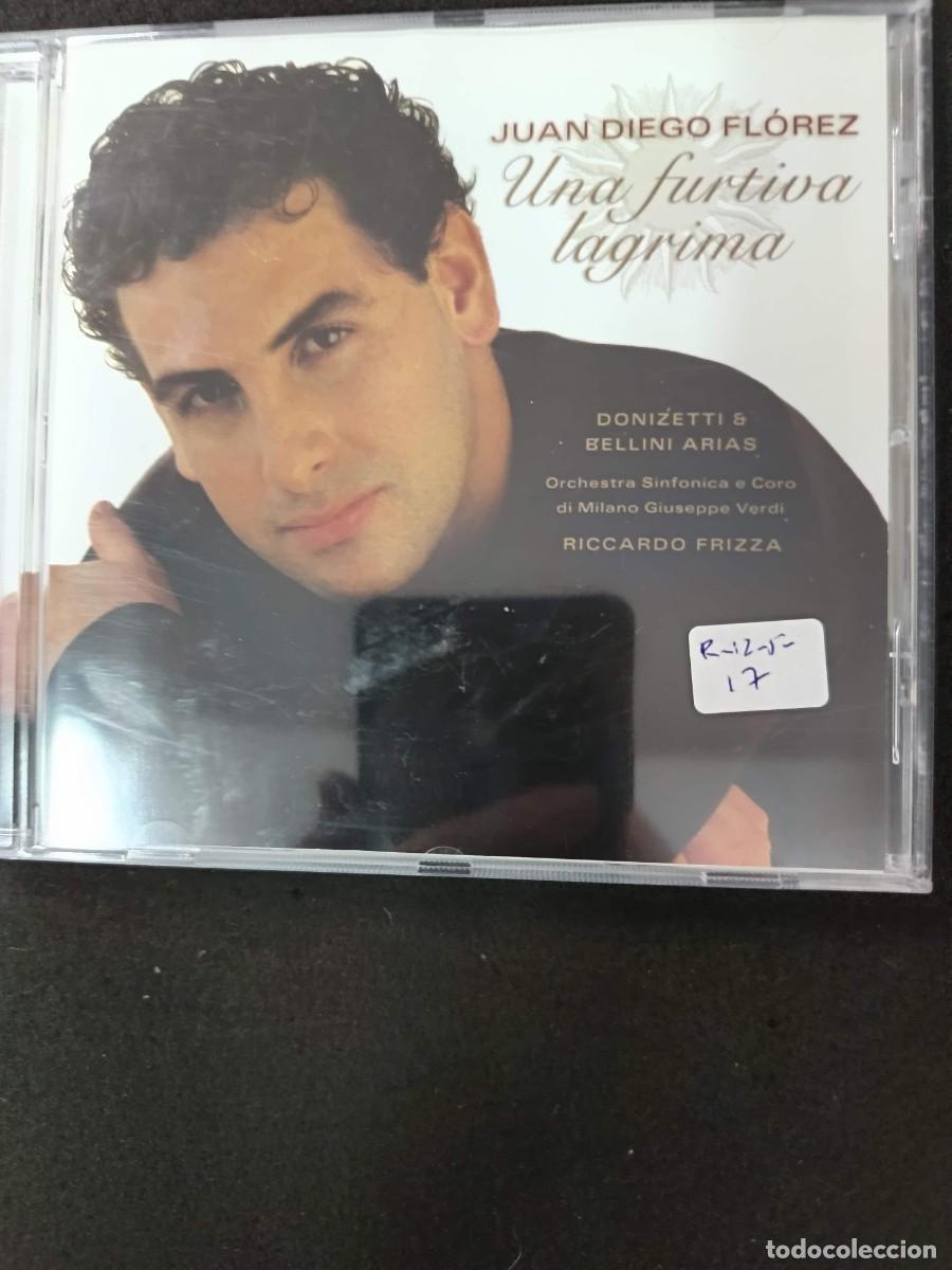 CDs de m&uacute;sica: JUAN DIEGO FL&Oacute;REZ. UNA FURTIVA L&Aacute;GRIMA. DONIZETTI & BELLINI ARIAS. DIR: RICCARDO FRIZZA