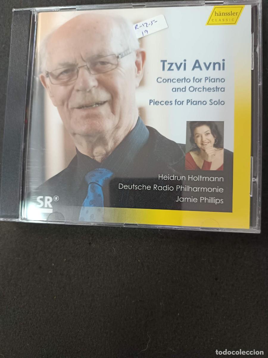 CDs de m&uacute;sica: TZVI AVNI: CONCERTO FOR PIANO AND ORCHESTRA / PIECES FOR PIANO SOLO. DIRECTOR: JAMIE PHILLIPS. PIANO