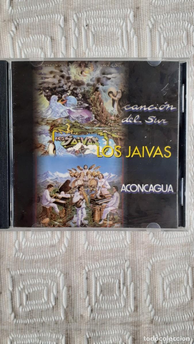CDs de m&uacute;sica: Los Jaivas.-Canci&oacute;n del sur/ Aconcagua (2 lp&acute;s en un cd)
