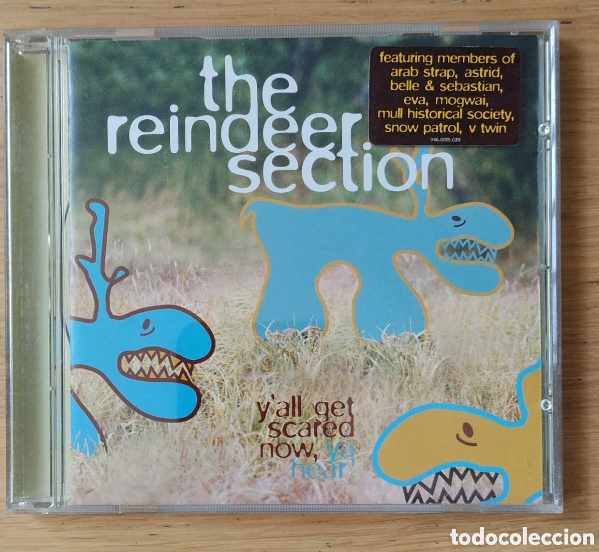 CDs de m&uacute;sica: THE REINDEER SECTION: &rdquo;Y'ALL GET SCARED NOW, YA HEAR !&rdquo; CD 2001 -INDIE ROCK