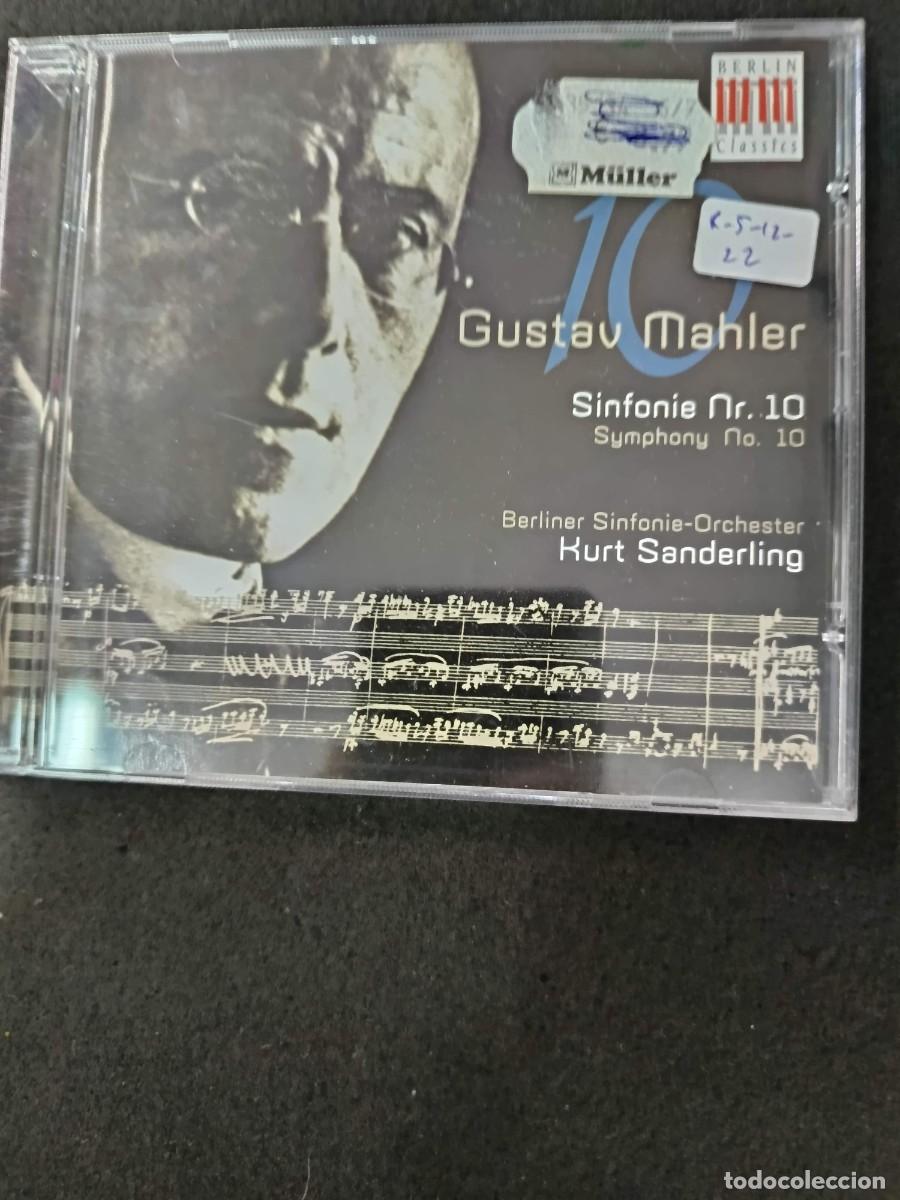 CDs de m&uacute;sica: GUSTAV MAHLER: SINFONIE N&ordm; 10: DIR: KURT SANDERLING. BERLINER SINFONIE-ORCHESTER