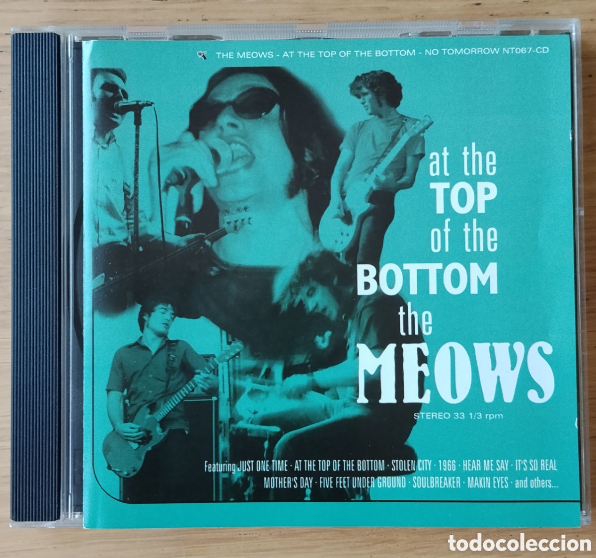 CDs de m&uacute;sica: THE MEOWS: &rdquo;AT THE TOP OF THE BOTTOM&rdquo; CD 2005 - POWER POP