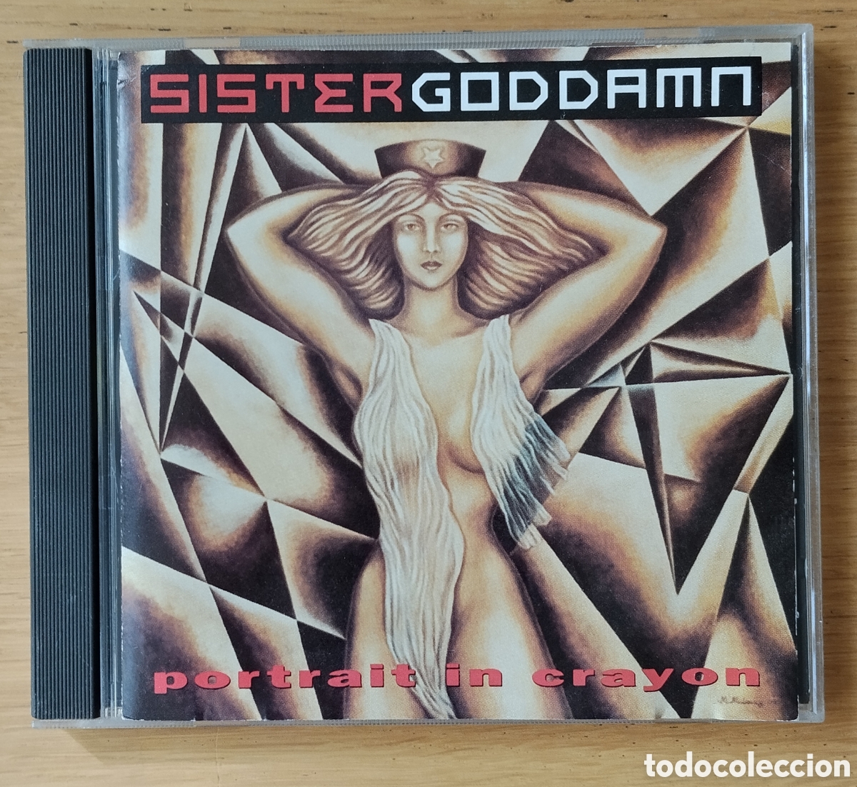 CDs de m&uacute;sica: SISTER GODDAMN: &rdquo;PORTRAIT IN CRAYON&rdquo; CD 1992 - PUNK ROCK
