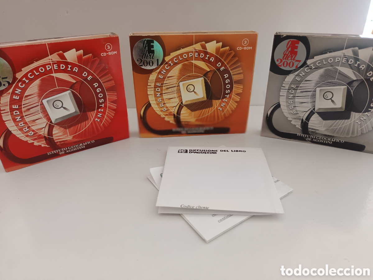 CDs de m&uacute;sica: Set grande enciclopedia De Agostini con aggiornamenti fino al 2099