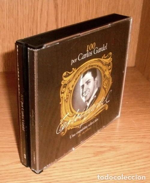 CDs de m&uacute;sica: [4CDS SET BOX]. CARLOS GARDEL. 100 TANGOS. EXQUISTIA SELECCION DE SU OBRA. RECOPILATORIO.