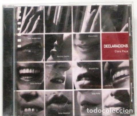 CDs de m&uacute;sica: CLARA PEYA - DECLARACIONS - CD RARO - Foto 1