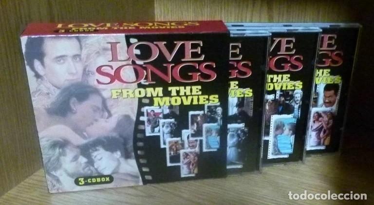 CDs de m&uacute;sica: [3 CDS SET BOX]. LOVE SONGS FROM DE MOVIES. CANCIONES DE AMOR. BANDAS SONORAS. CINE.