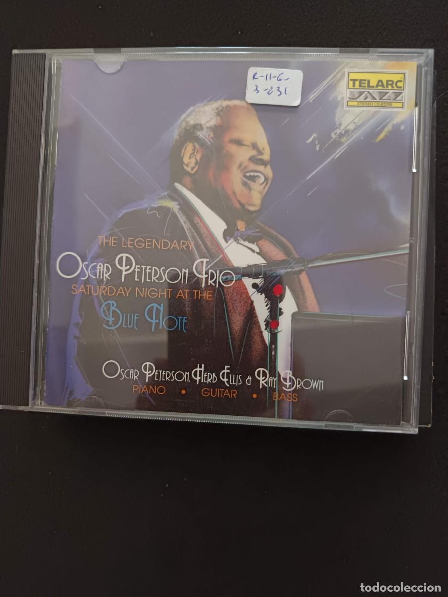 CDs de m&uacute;sica: THE LEGENDARY OSCAR PETERSON TRIO. SATURDAY NIGHT AT THE BLUE NOTE. PIANO: OSCAR PETERSON, GUITARRA