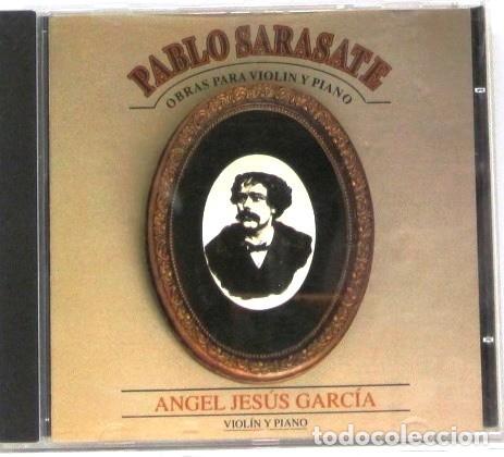 CDs de m&uacute;sica: PABLO SARASATE - OBRAS PARA VIOLIN Y PIANO - CD