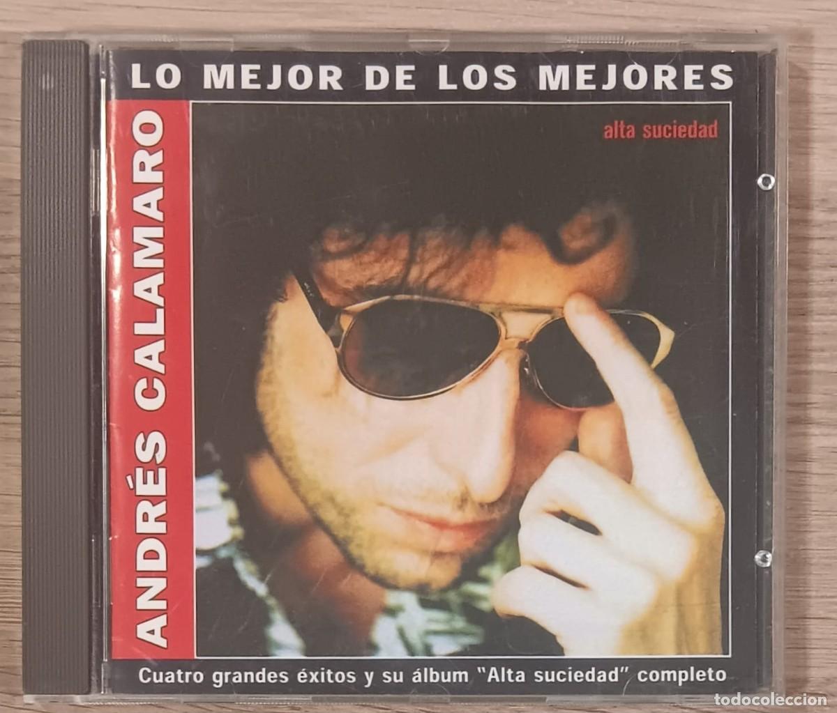 CDs de m&uacute;sica: CD COMPACT DISC LO MEJOR DE LOS MEJORES ANDRES CALAMARO ALTA SUCIEDAD