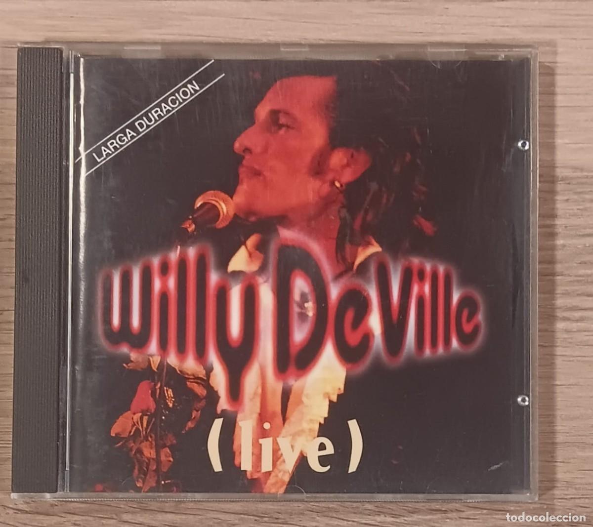 CDs de m&uacute;sica: CD COMPACT DISC WILLY DEVILLE LIVE - Foto 1