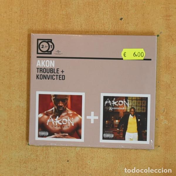 CDs de m&uacute;sica: AKON - TROUBLE / KONVICTED - CD