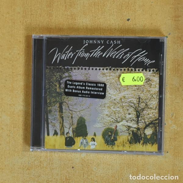 CDs de m&uacute;sica: JOHNNY CASH - WATER FROM THE WELLS OF HOME - CD