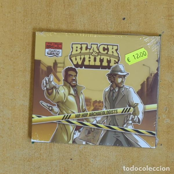 CDs de m&uacute;sica: VARIOS - BLACK & WHITE HIP HOP ARCHAEOLOGISTS - CD