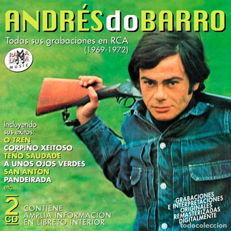 CDs de m&uacute;sica: ASNDR&Eacute;S DO BARRO &rdquo;Todas sus grabaciones en RCA 1969-1972&rdquo; (Doble CD)