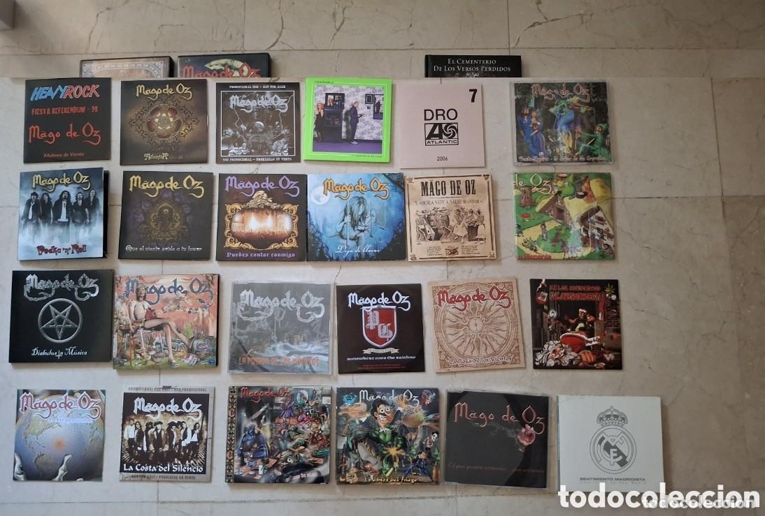 CDs de m&uacute;sica: Colecci&oacute;n completa CD Singles Mago de Oz