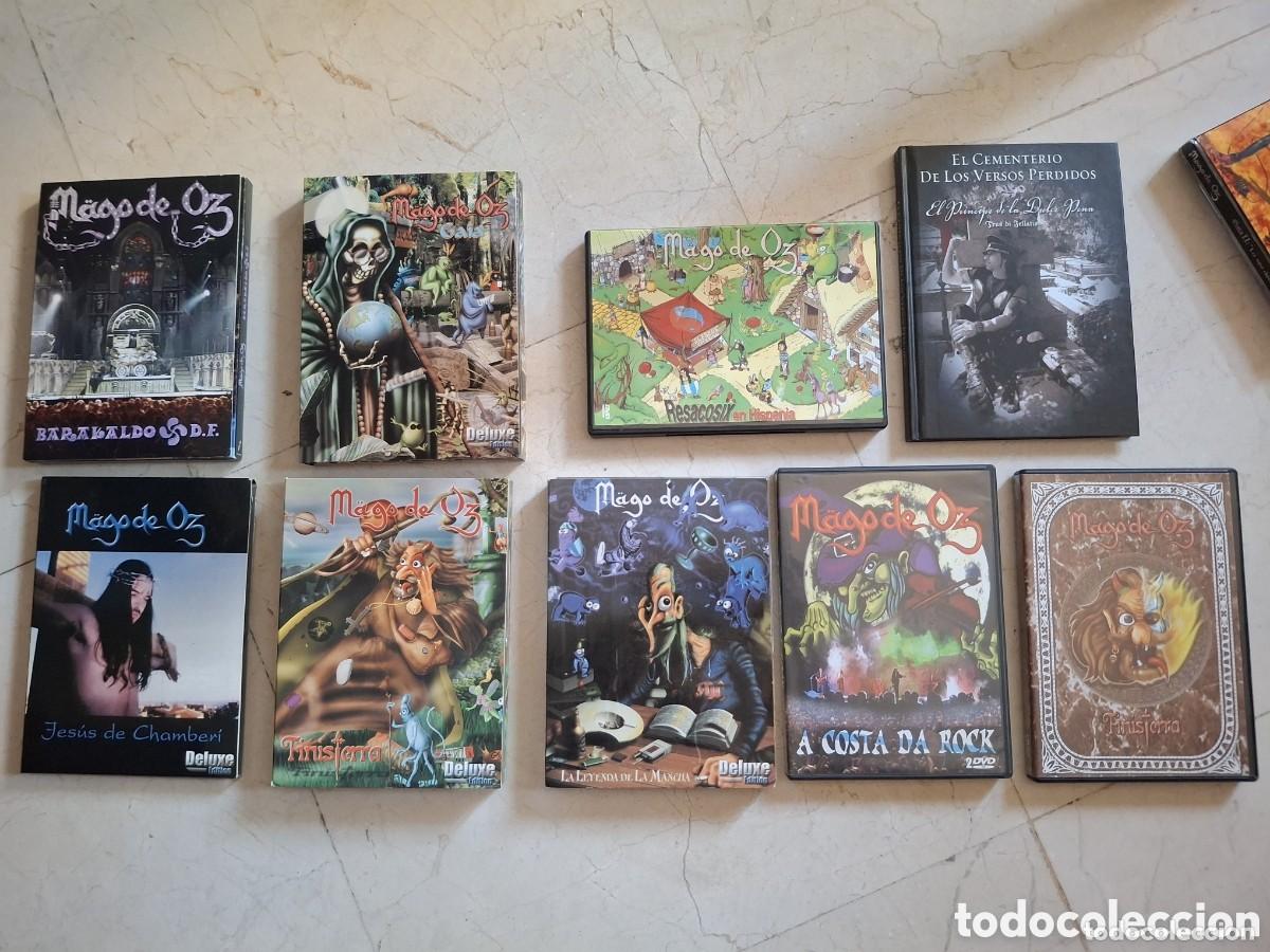 CDs de m&uacute;sica: TODOS LOS DVDs Y ED. DELUXE MAGO DE OZ