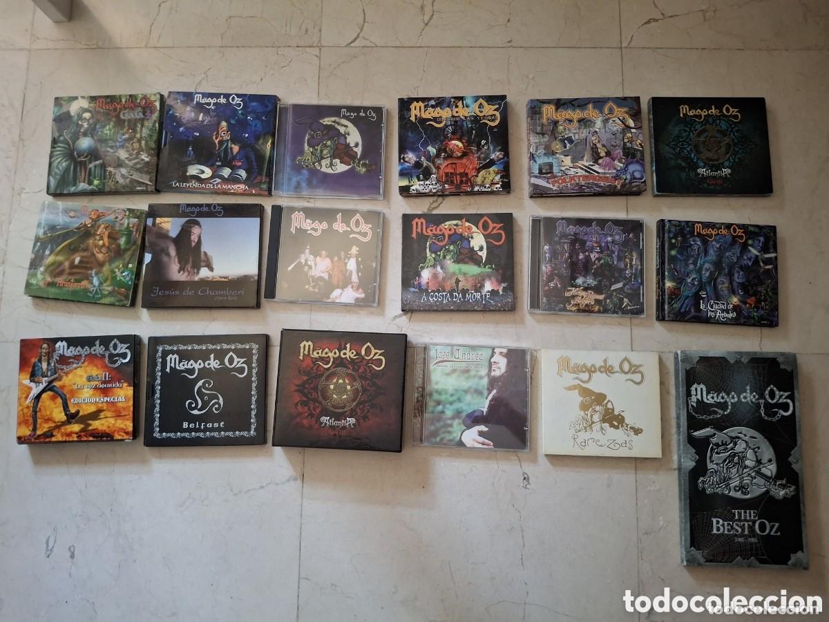 CDs de m&uacute;sica: Colecci&oacute;n completa CDs Mago de Oz