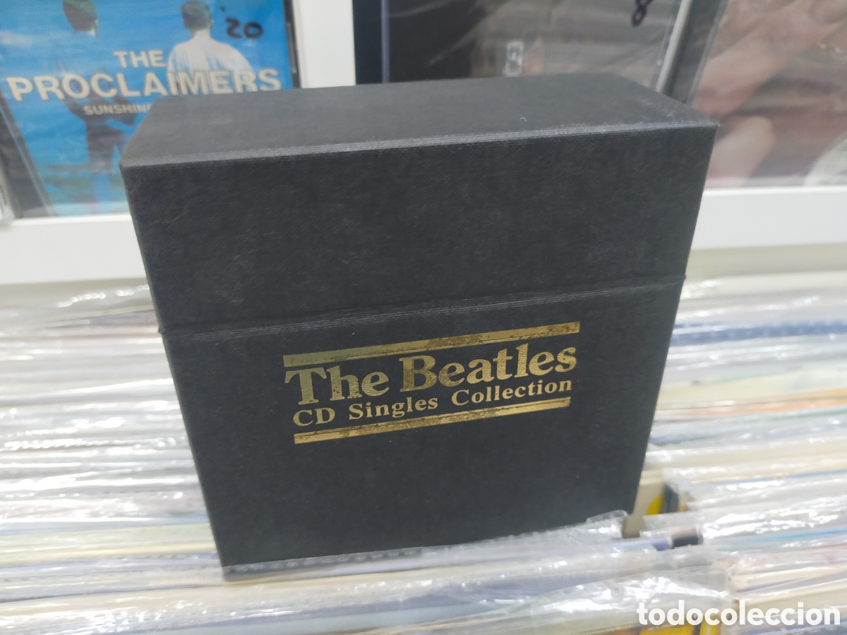CDs de m&uacute;sica: The beatles CD singles collection caja box 22 cd's singles