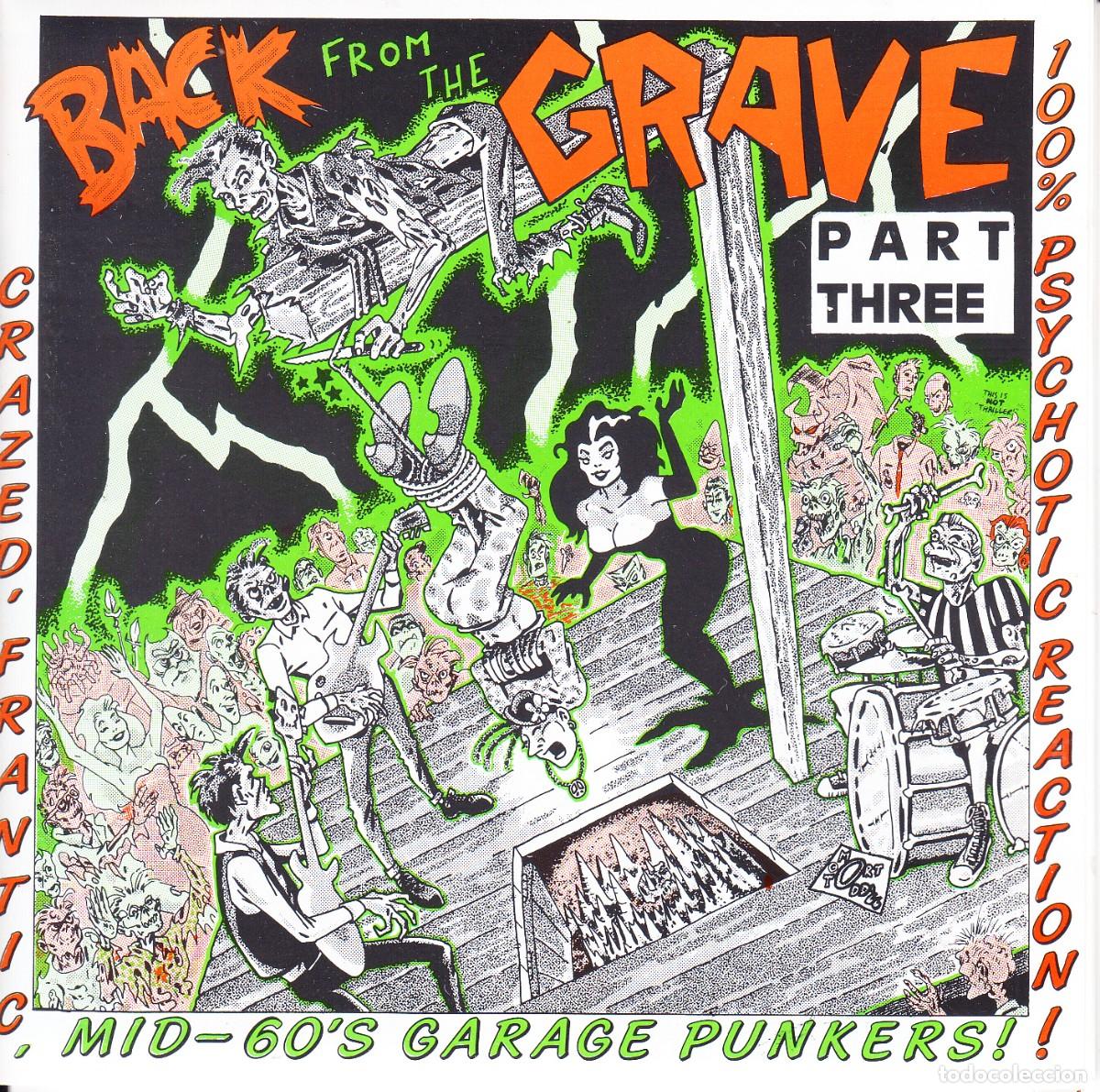 CDs de m&uacute;sica: VV. AA. BACK FROM THE GRAVE. PART THREE. CD.