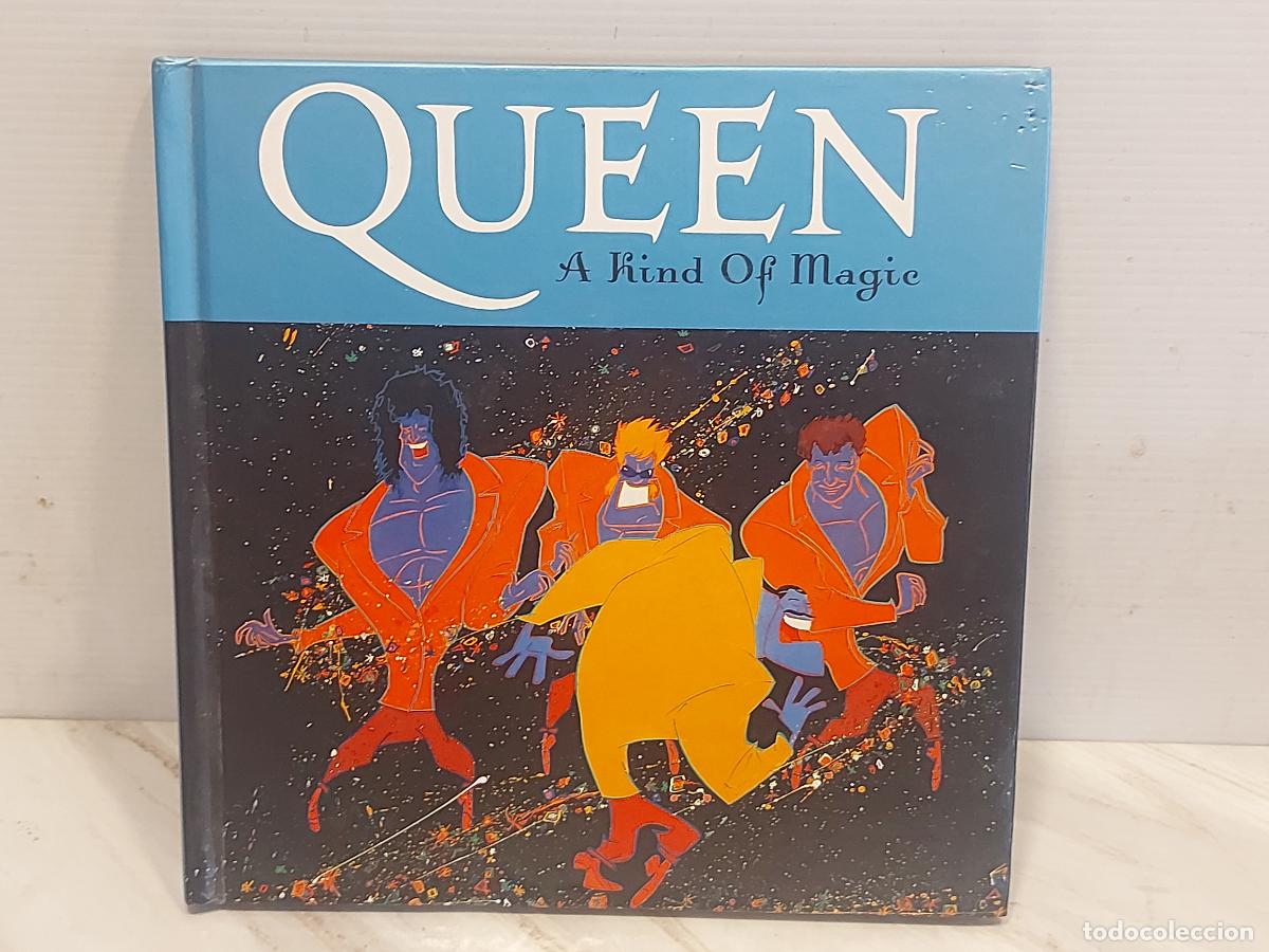 CDs de m&uacute;sica: QUEEN | A KIND OF MAGIC | LIBRO 35 PAG + CD | DE LUJO