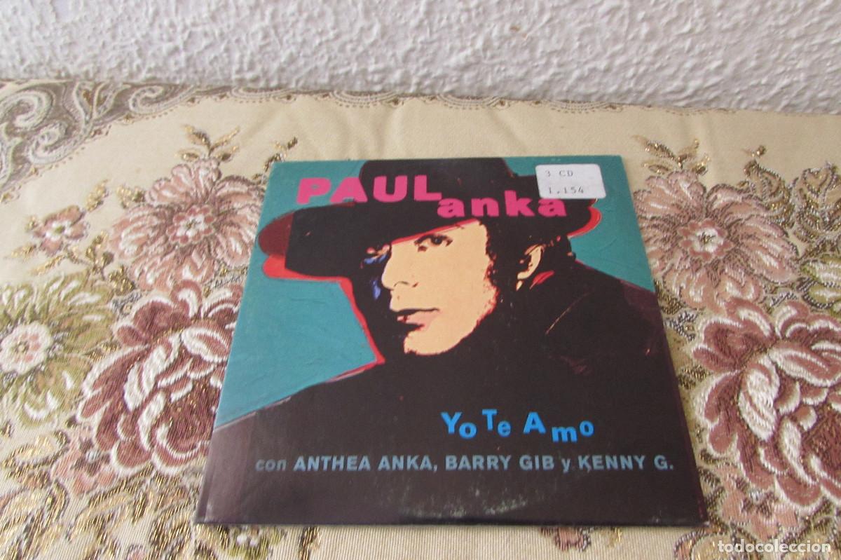 CDs de m&uacute;sica: Paul Anka - yo te amo. Cd single