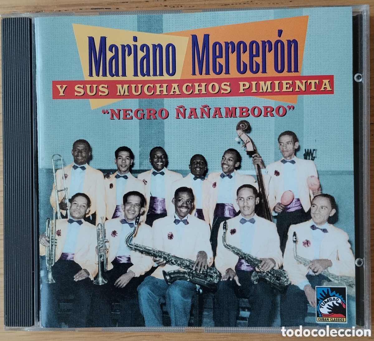 CDs de m&uacute;sica: MARIANO MERCER&Oacute;N Y SUS MUCHACHOS PIMIENTA: &rdquo;NEGRO &Ntilde;A&Ntilde;AMBORO&rdquo; CD 1994- SON - CUBA