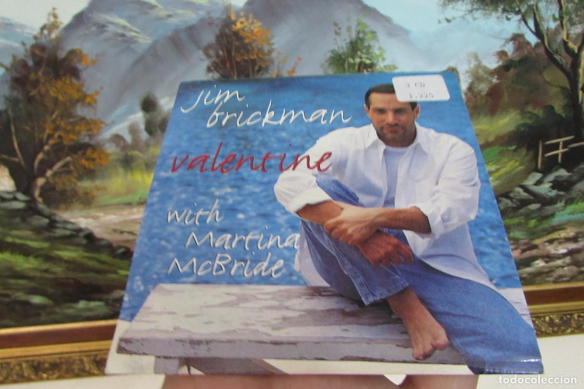 CDs de m&uacute;sica: JIM BRICKMAN (VALENTINE) CD PROMO