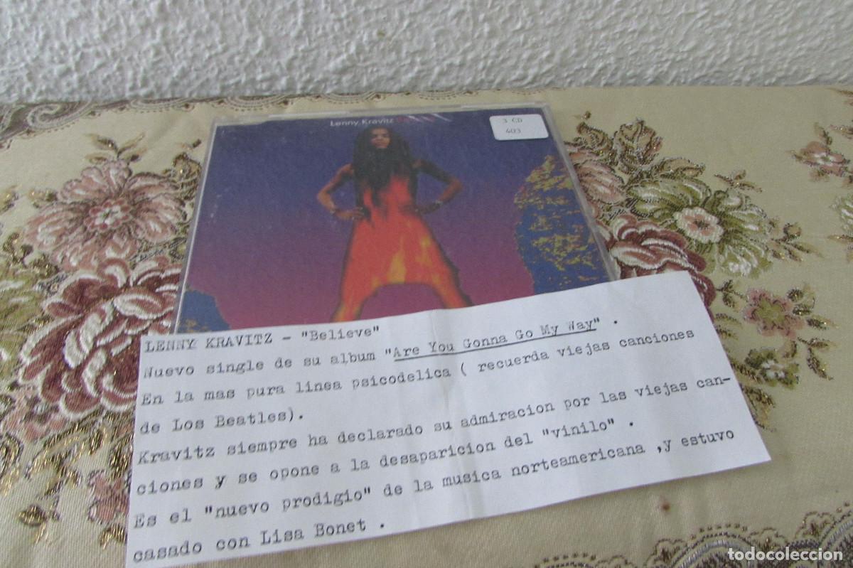 CDs de m&uacute;sica: LENNY KRAVITZ BELIEVE CD CADENA 100 4 TEMAS