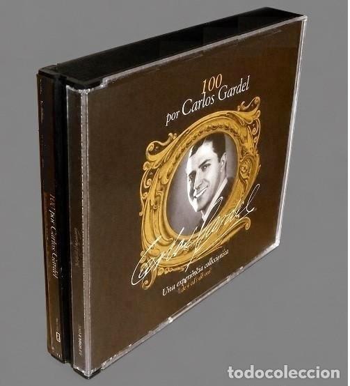 CDs de m&uacute;sica: �R6118 - [4CDS SET BOX]. CARLOS GARDEL. 100 TANGOS. EXQUISTIA SELECCION DE SU OBRA. RECOPILATORIO.