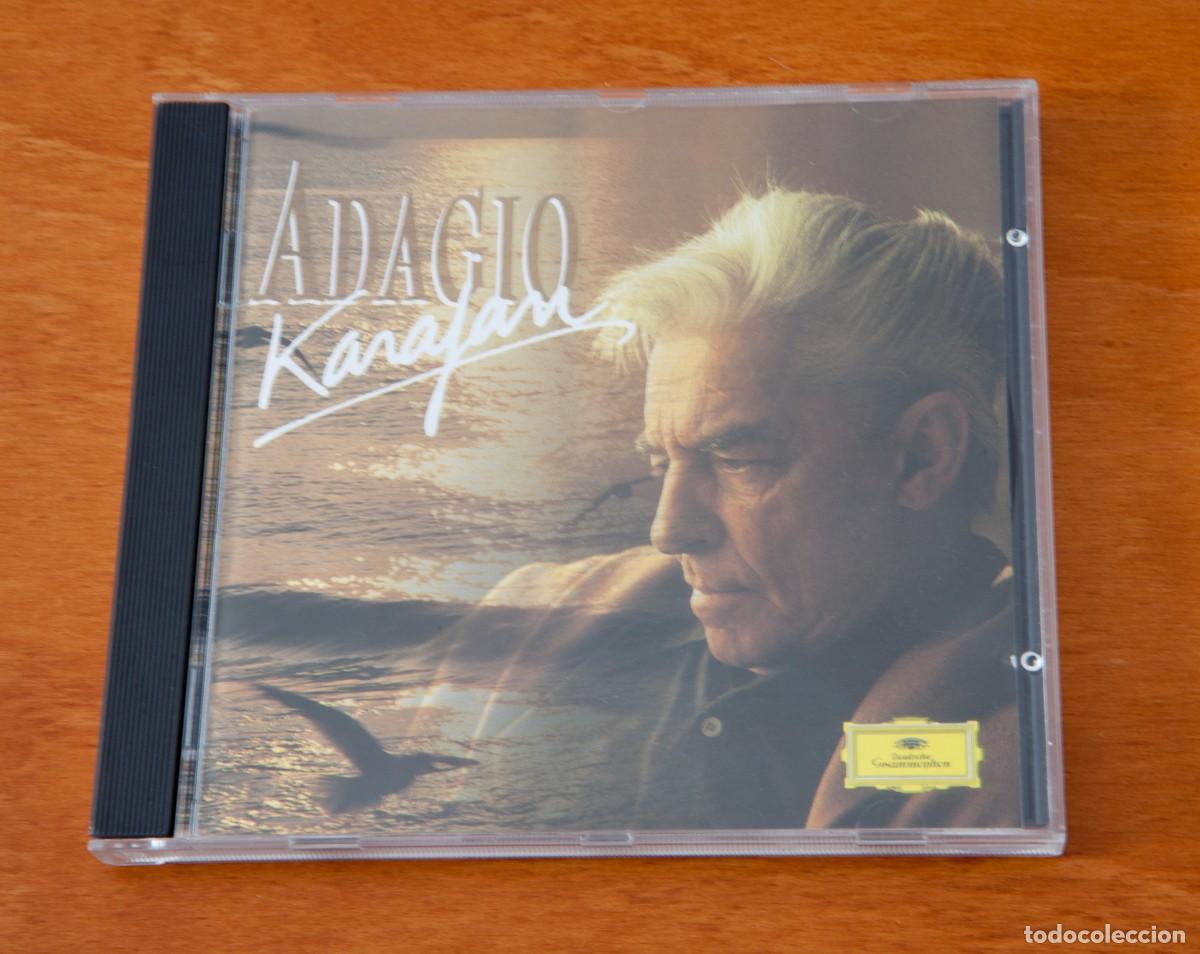 CDs de m&uacute;sica: ADAGIO Karajan I ORQUESTA FILARONICA DE BERLIN &ndash; HERBERT VON KARAJAN ESTEREO 445 282-2 HC D.P./SGAE