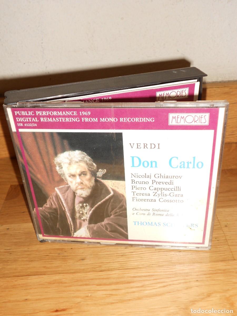 CD di Musica: DON CARLO de VERDI : THOMAS SCHIPPERS - MEMORIES / 3 CDs