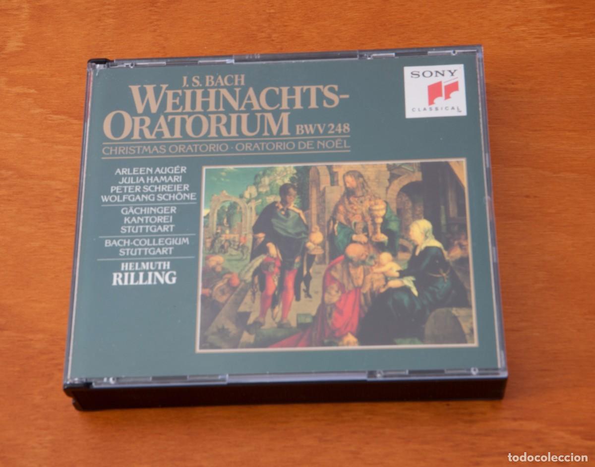 CDs de m&uacute;sica: J.S. BACH (1685 &ndash; 1750) WEIHNACHTS ORATORIUM BWV 248 S3k 39229 DDD digital recording (Made in Austri