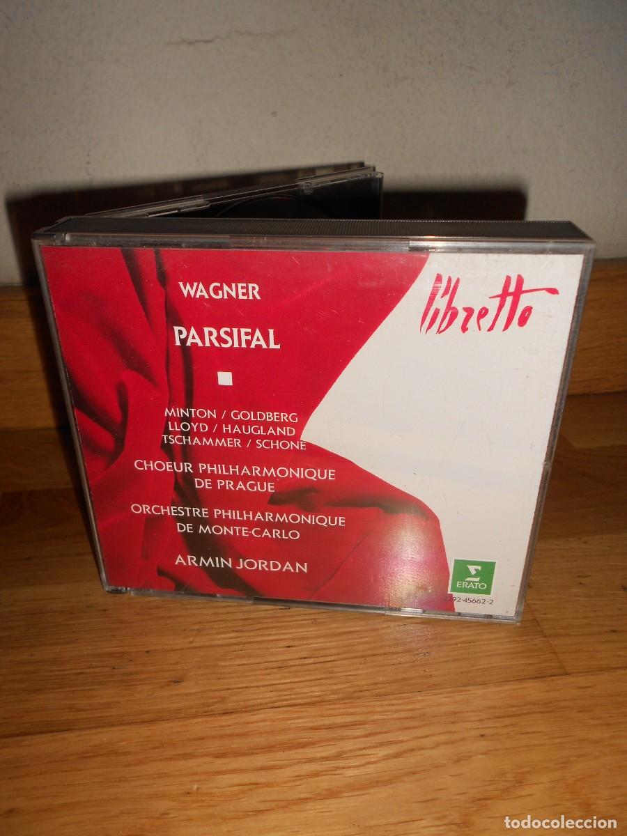Musik-CDs: PARSIFAL de WAGNER : ARMIN JORDAN - ERATO / 4 CDs