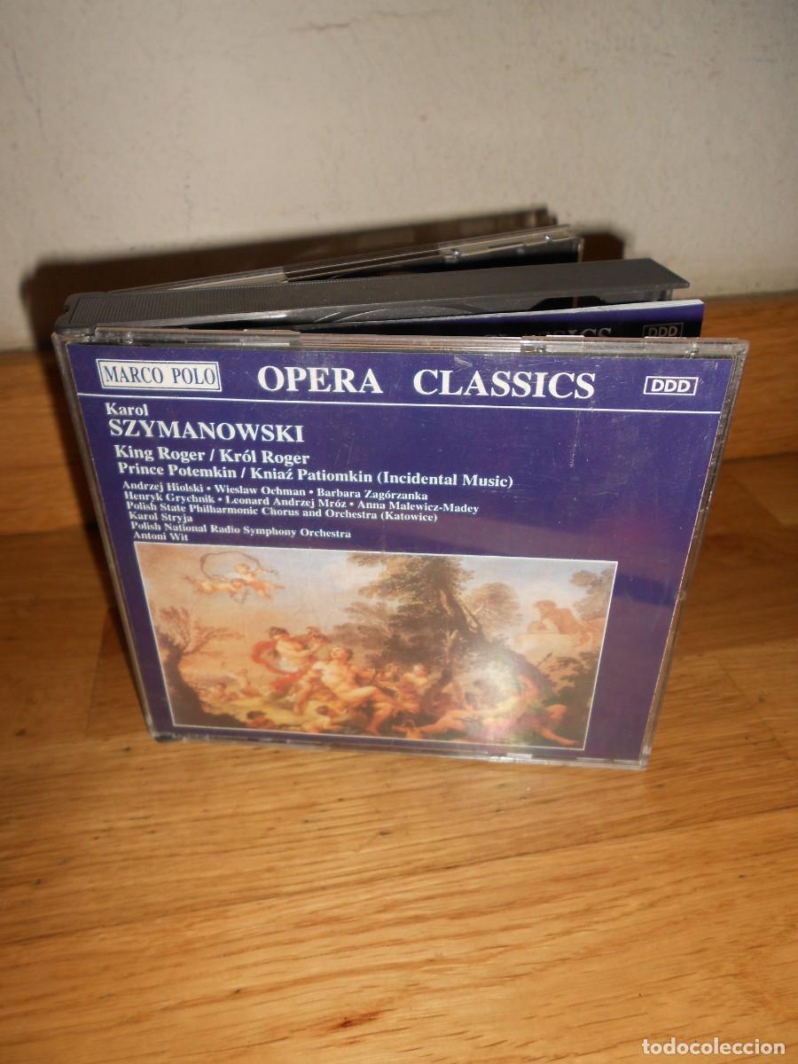 CD de M&uacute;sica: KAROL SZYMANOWSKI : KING ROGER / KROL ROGER - OPERA CLASSICS MARCO POLO / 2 CDs