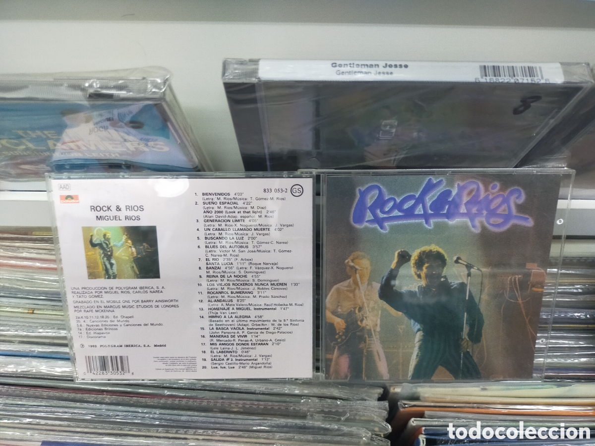 CDs de m&uacute;sica: Miguel r&iacute;os CD rock & r&iacute;os 1991