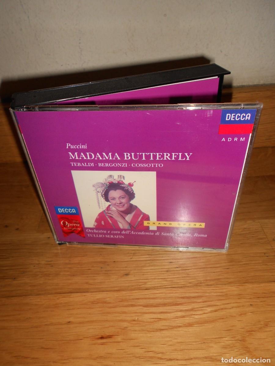 CD de M&uacute;sica: MADAMA BUTTERFLY de PUCCINI : TULLIO SERAFIN - DECCA / 2 CDs