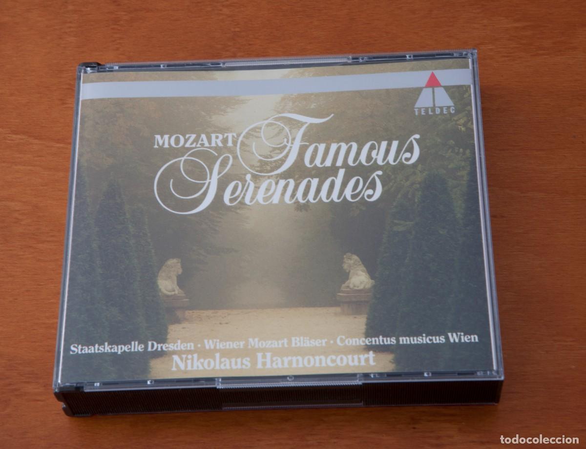 CDs de m&uacute;sica: MOZART- Famous Serenades Nicolaus Harnoncourt DDD 5 CDS INTERNATIONAL GMBH A time Warner Company 450